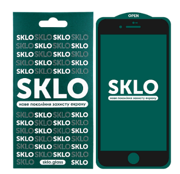 

Защитное стекло SKLO 5D (full glue) для Apple iPhone 7 plus / 8 plus (5.5"), Черный