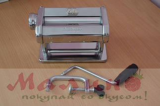 Пельменниця-автомат (розкочування+насадка+мотор) електрична Marcato Atlas 150 Roller Raviolini Pasta Drive, фото 2