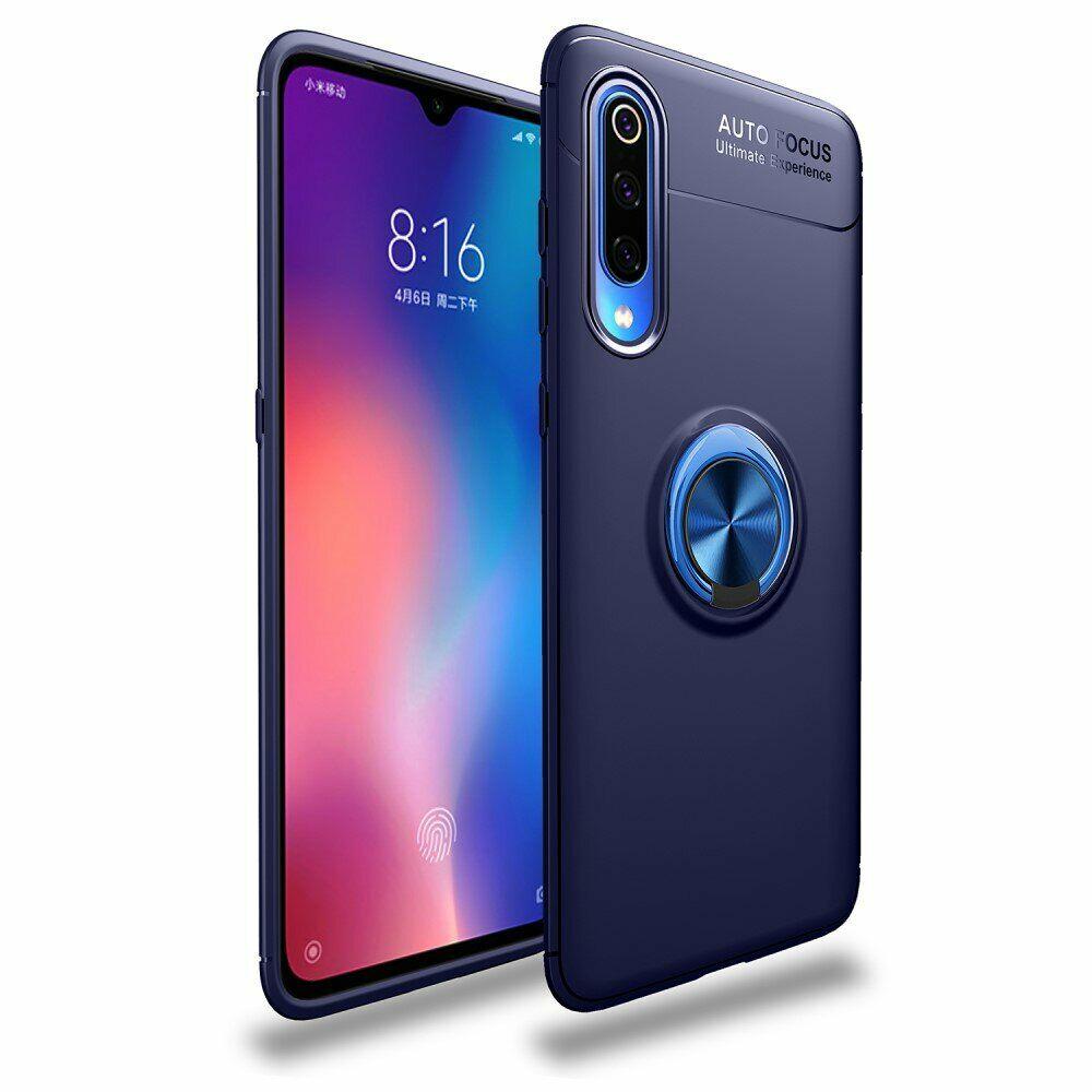 

Чехол Fiji Hold для Xiaomi Mi 9 бампер накладка с подставкой Blue, Синий