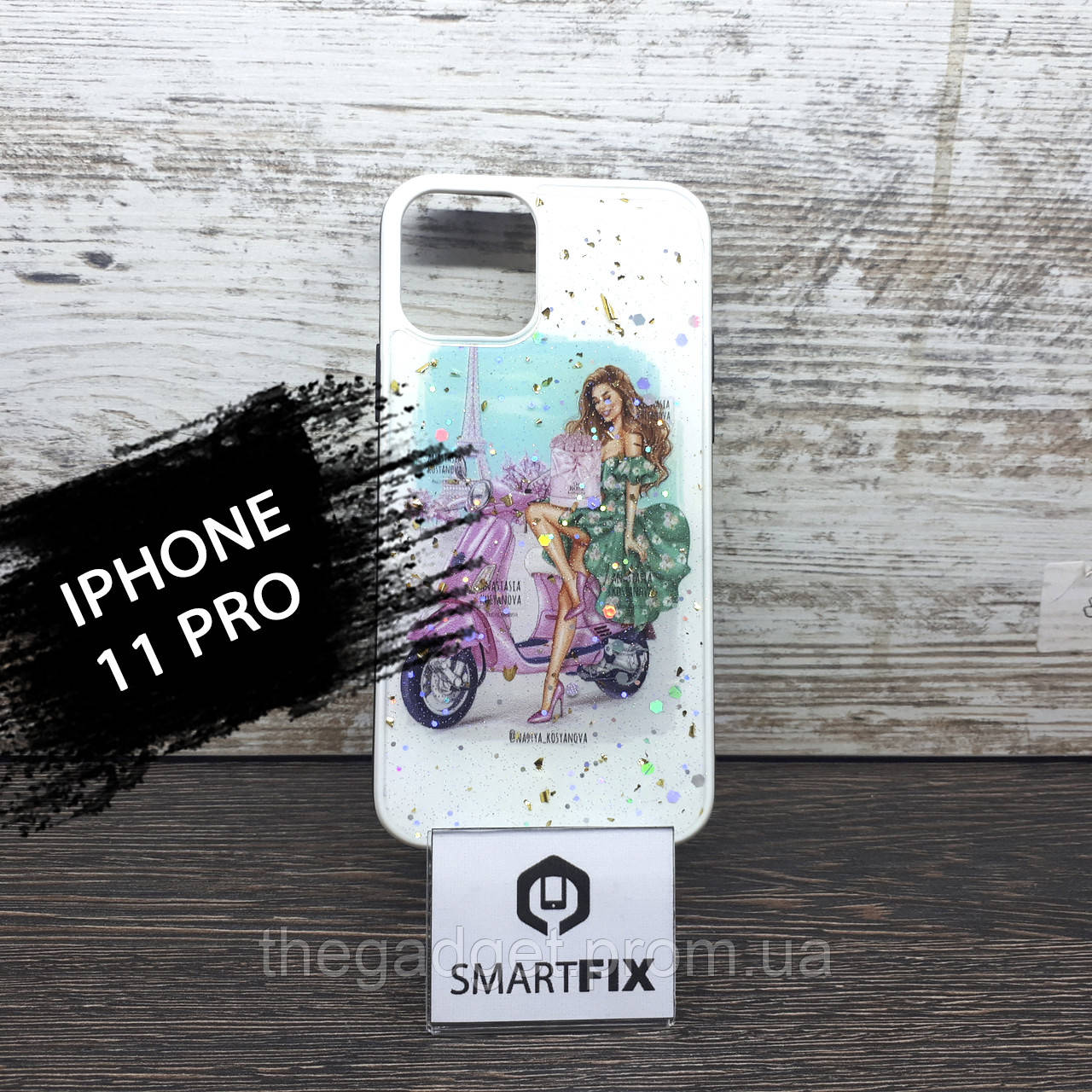 

Силиконовый чехол с рисунком для iPhone 11 Pro Girls Case дизайн №2