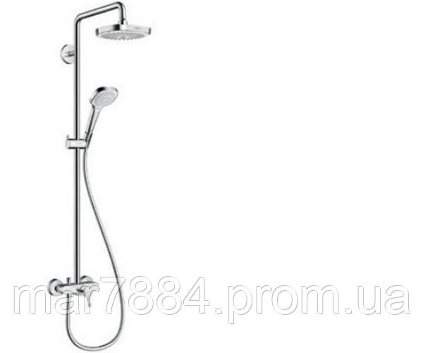 

Croma Select E 180 2jet Showerpipe Душевая система, цв белый хром