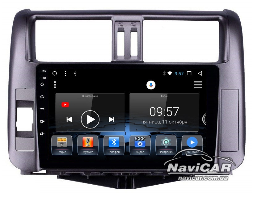 

Штатная магнитола для Toyota Land Cruiser Prado 150 2010-2013 на Android