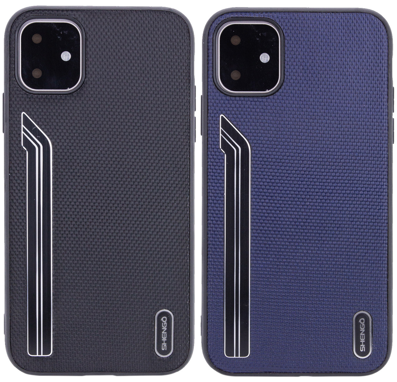 

Чехол-накладка TPU SHENGO Textile series для IPhone 11, Разные цвета