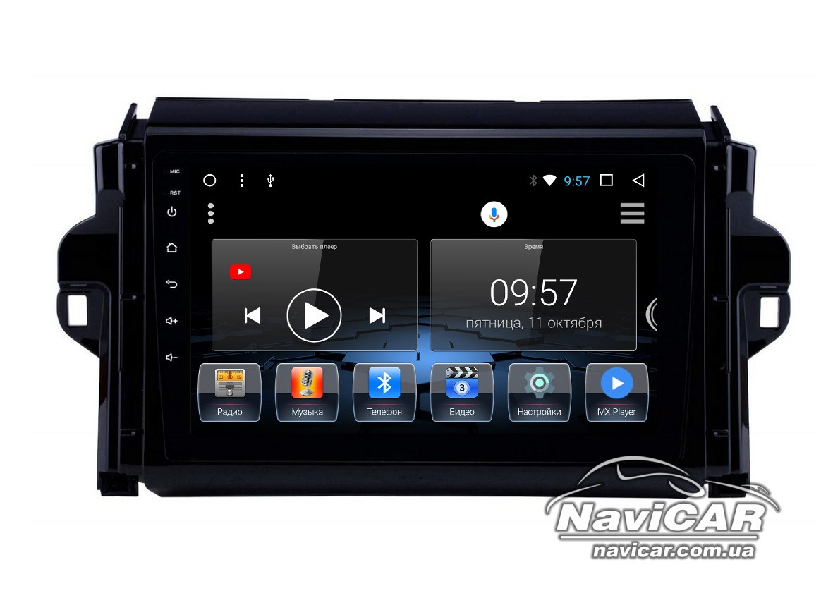 

Штатная магнитола для Toyota Fortuner на Android