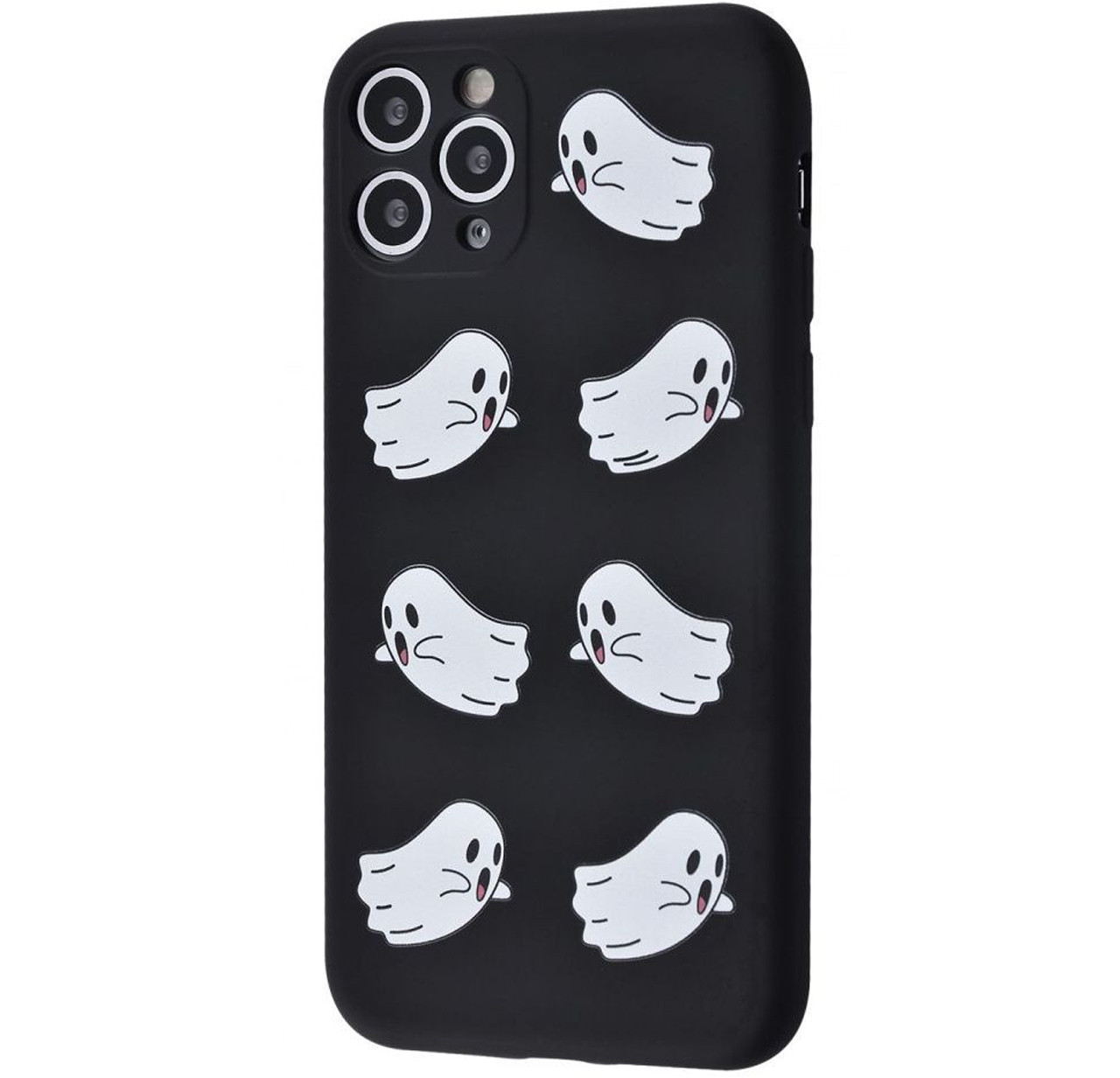 

Чехол-накладка TPU WAVE Fancy Case для iPhone 11 Pro Black (Ghosts, Черный