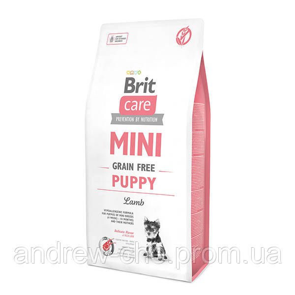 

Корм Brit Care GF Mini Puppy Lamb для щенков малых пород, 2 кг 170773