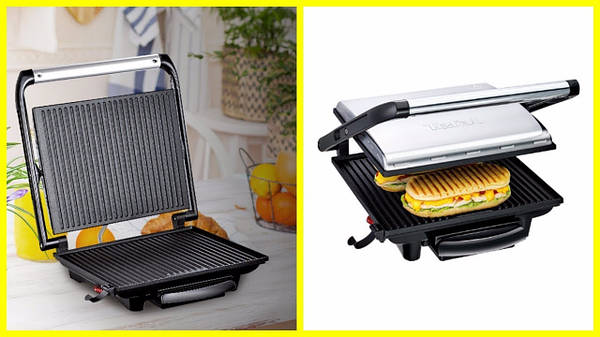 Tefal GC241D38, Inicio Grill , 2000W, Detachable juice tray, multifunction  grill, panini function, non-sticking coating, control indicator