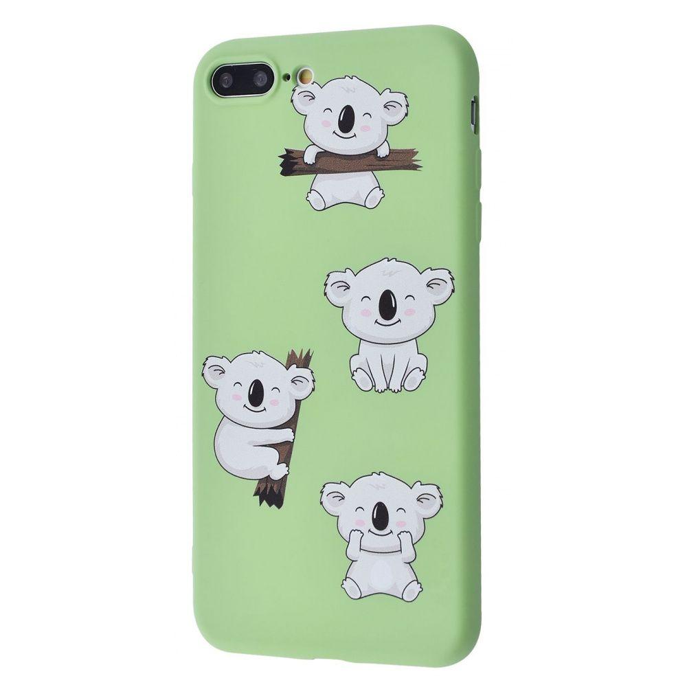 

Чехол накладка iPhone 7 Plus/8 Plus Wave Fancy Series Case (TPU) koala_mint_gum