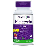 Melatonin 3 mg Natrol, 150 жевательных таблеток