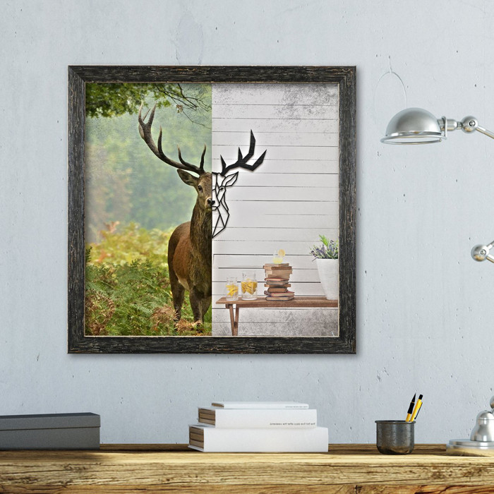 

Объемная картина из дерева DecArt Deer Wallpaper