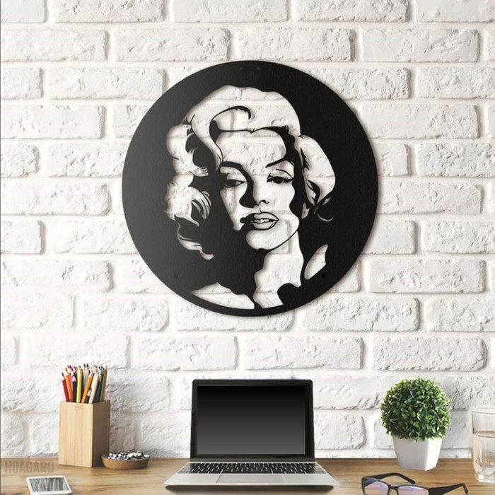 

Объемная картина из дерева DecArt Monroe 70х70 см