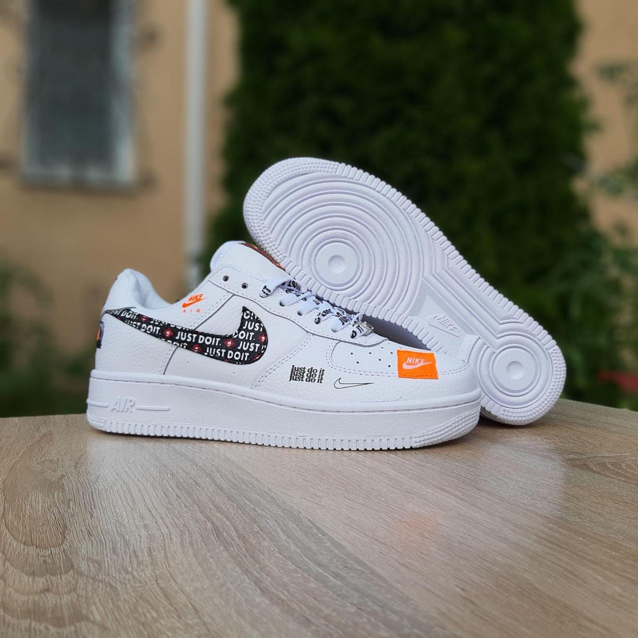 

Кроссовки женские Nike Air Force 1 x Off-White, Найк Аир Форс, натуральная кожа, прошиты. Код OD-20194, Белый