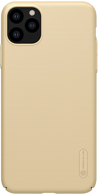 

Чехол-накладка Nillkin Super Frosted Shield Case Apple iPhone 11 Pro Max Gold, Золотой
