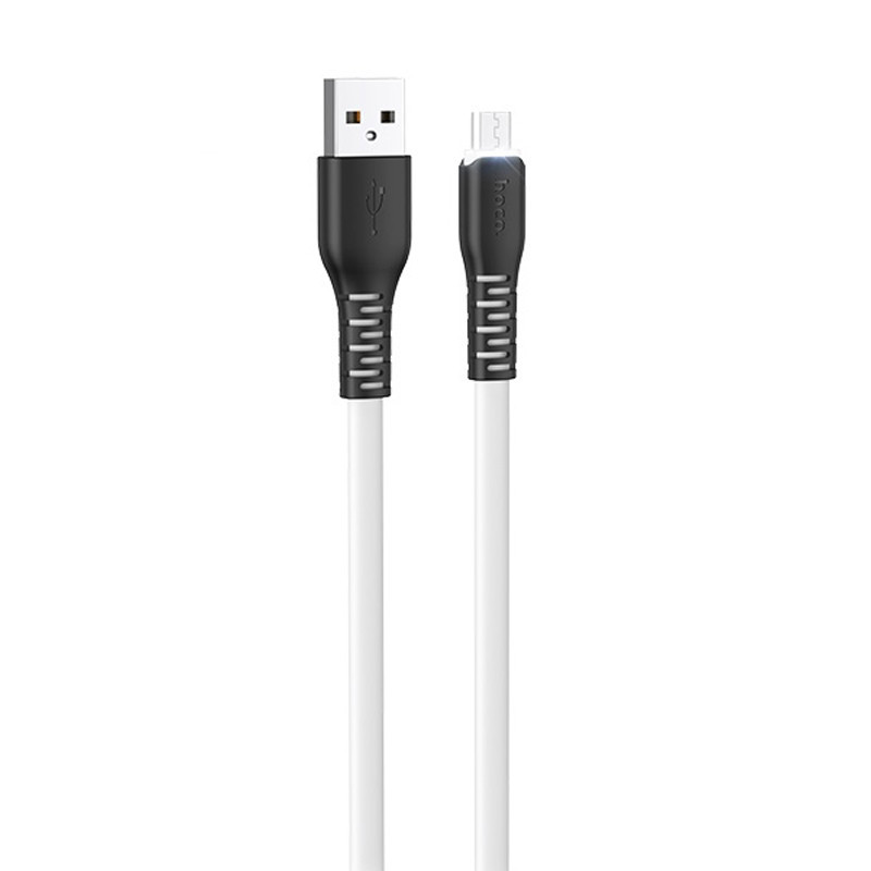 

Дата кабель Hoco X44 "Soft Silicone" USB to MicroUSB (1m), Белый