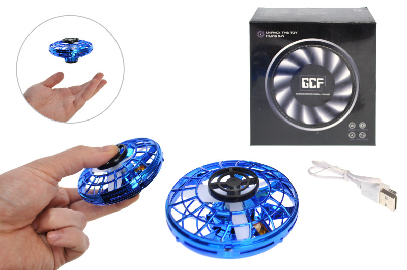 

Літаючий електро-спіннер "FLY SPINNER" з LED-підсвіткою в коробке 11,5*5*11,5см (366)