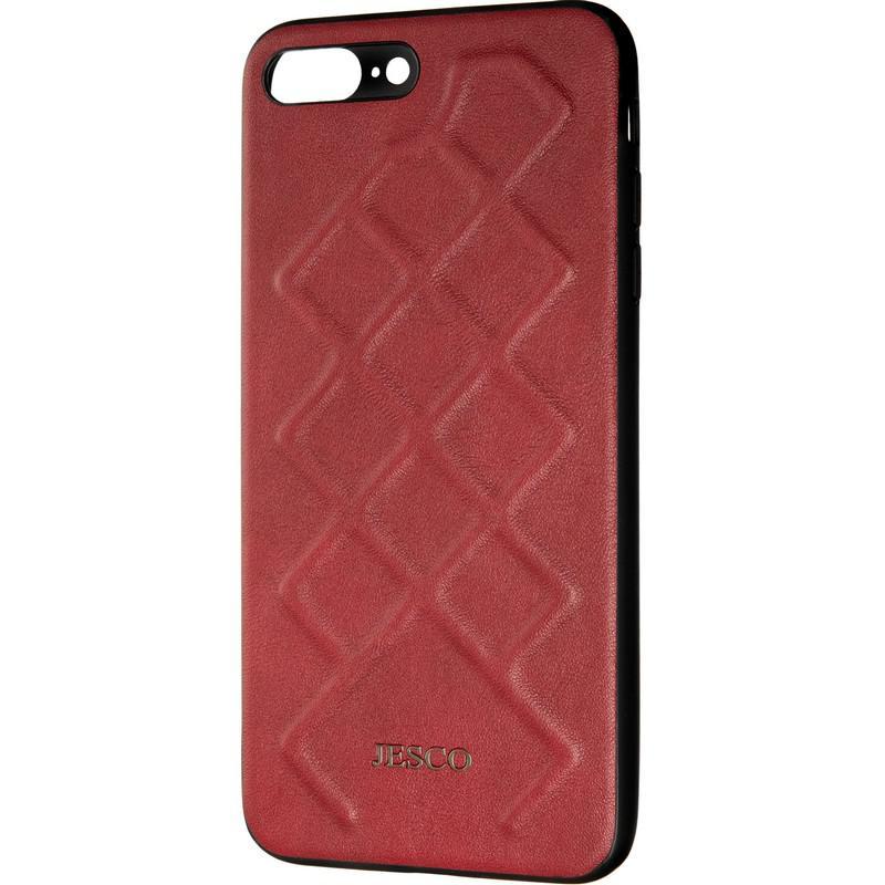 

Чехол Jesco Leather для iPhone 7 Plus / 8 Plus Red, Красный