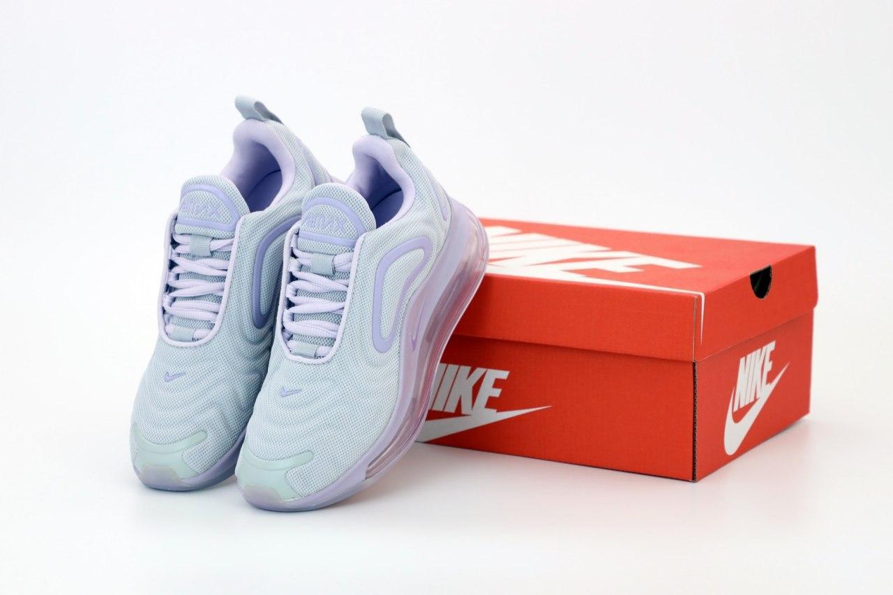 

Женские кроссовки Nike Air Max 720 White Purple / Найк Аир Макс 720 Белые Пурпурные 37, Белый