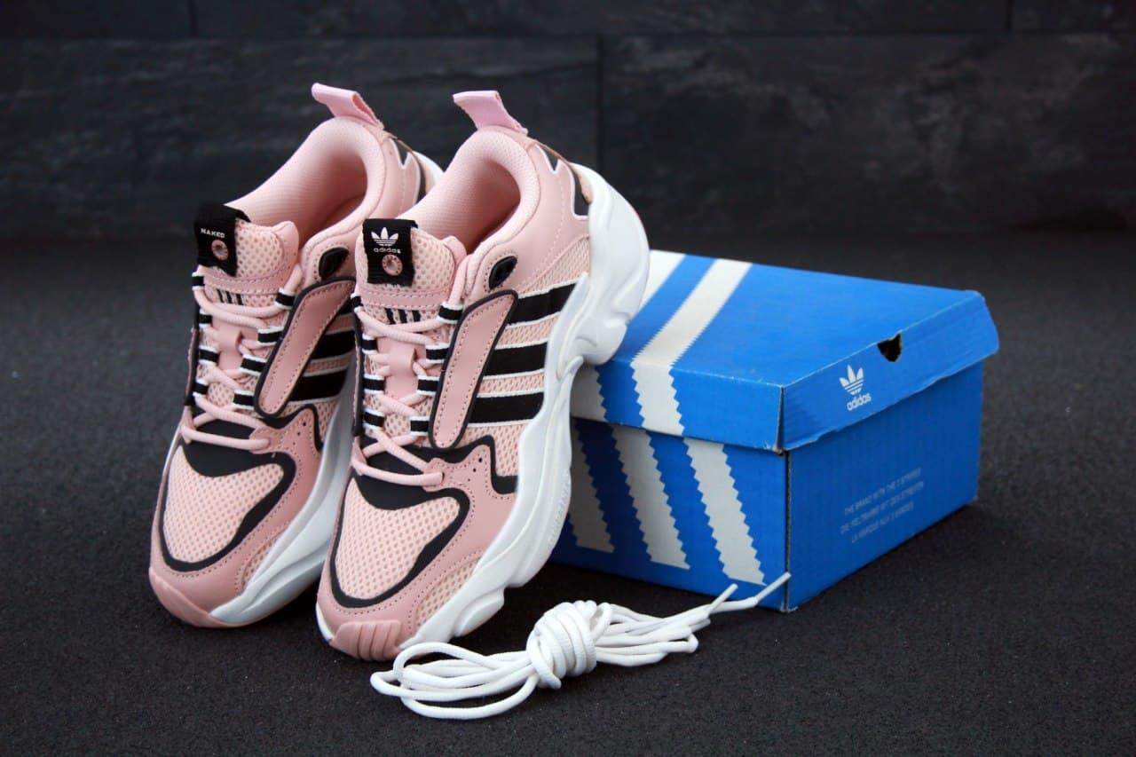 

Женские кроссовки Adidas Magmur Runner Pink Blue / Адидас Магмур Розовые Синие 40, Розовый