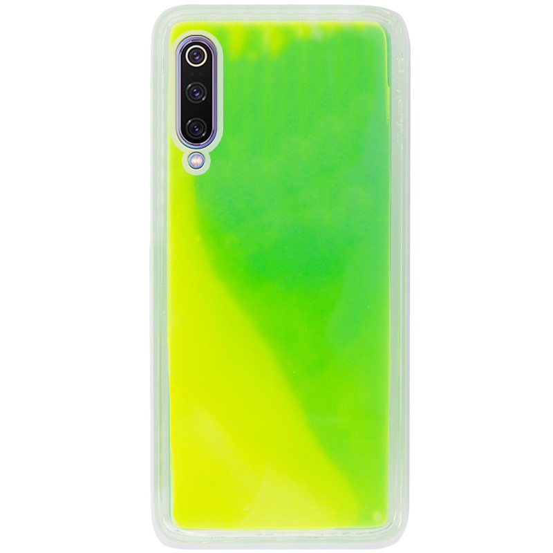 

Неоновый чехол Neon Sand glow in the dark для Xiaomi Mi 9, Зеленый