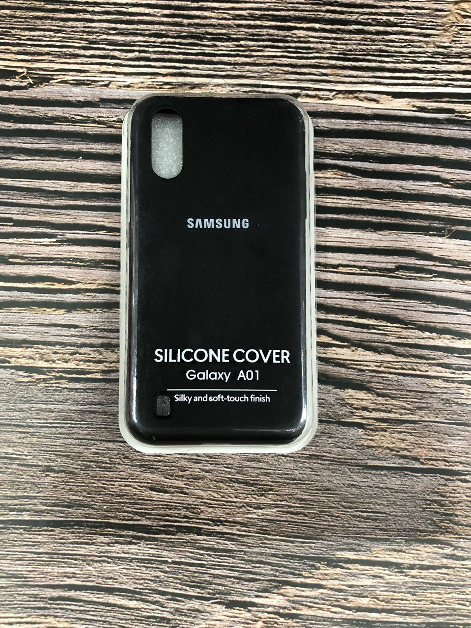 

Чехол-накладка Samsung A01 ( black )