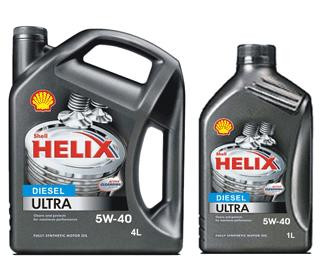 

Масло моторное SHELL 5W40 Helix Diesel Ultra 4л