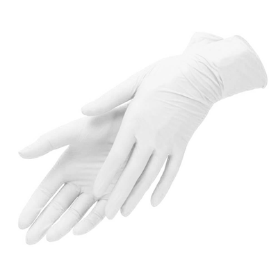Нитриловые перчатки SafeTouch® Advanced Black L 100 шт белый Medic