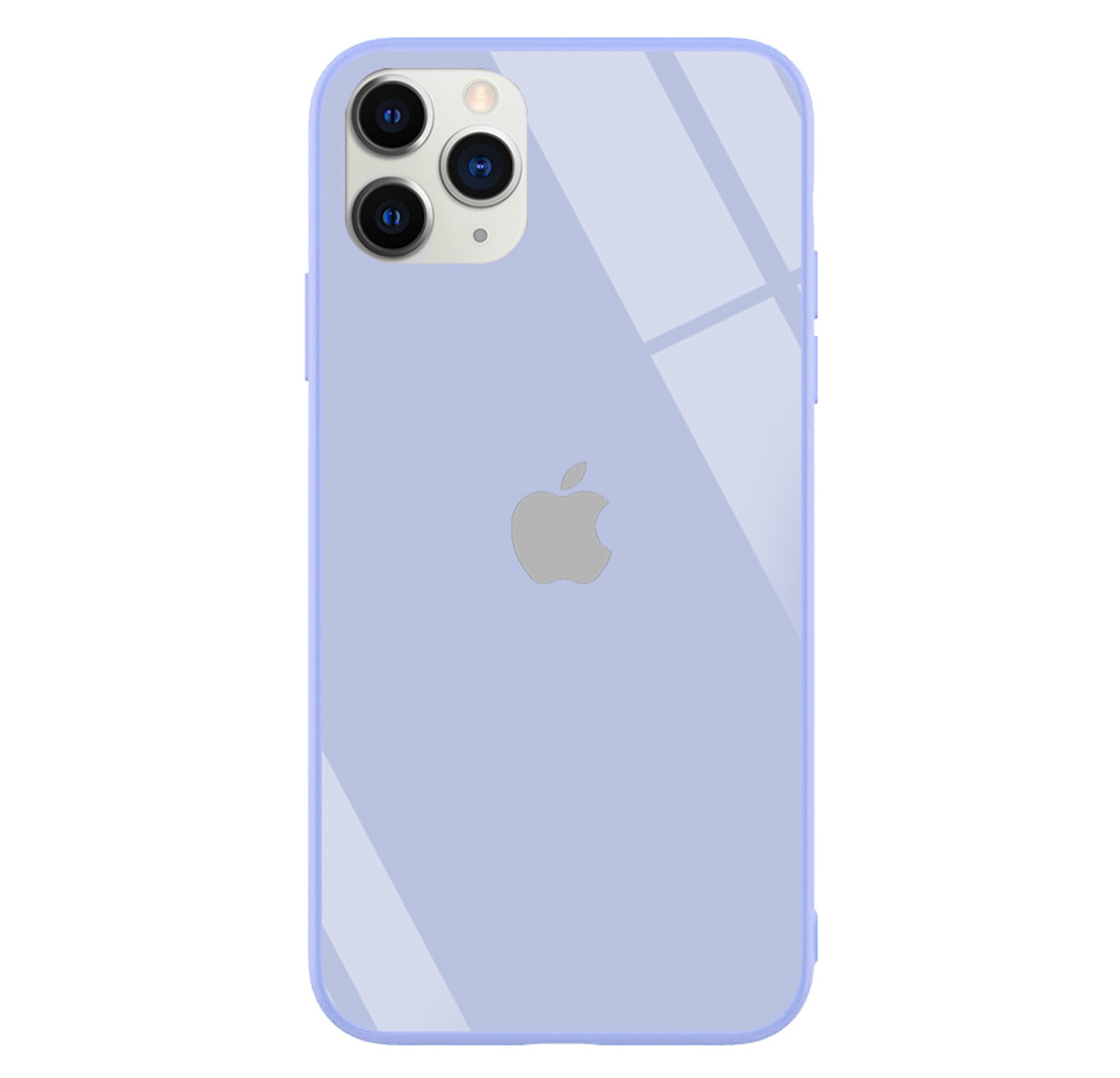 

Чехол-накладка TPU+Glass GLOSSY Logo series для iPhone 11 Pro #2 Лавандовый