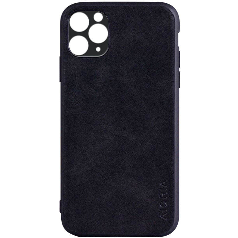 

Кожаный чехол AIORIA Vintage для Apple iPhone 11 Pro Max (6.5"), Черный