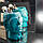 Скульптура вазон-органайзер "Карл Лагерфельд" (бірюзовий), фото 2