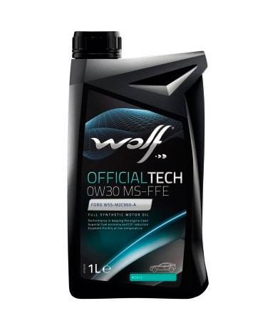 

Синтетическое масло WOLF OFFICIALTECH 0W30 MS-FFE, канистра 1л