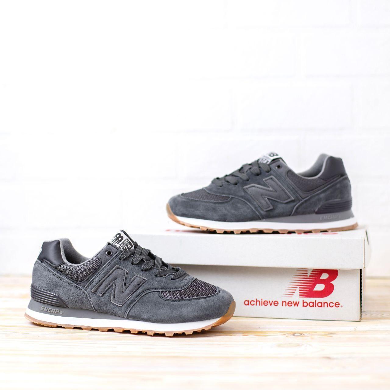 

New Balance 574 мужские кроссовки 46, Серый