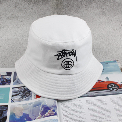 

Панама Bucket Hat Stussy Белая, Белый