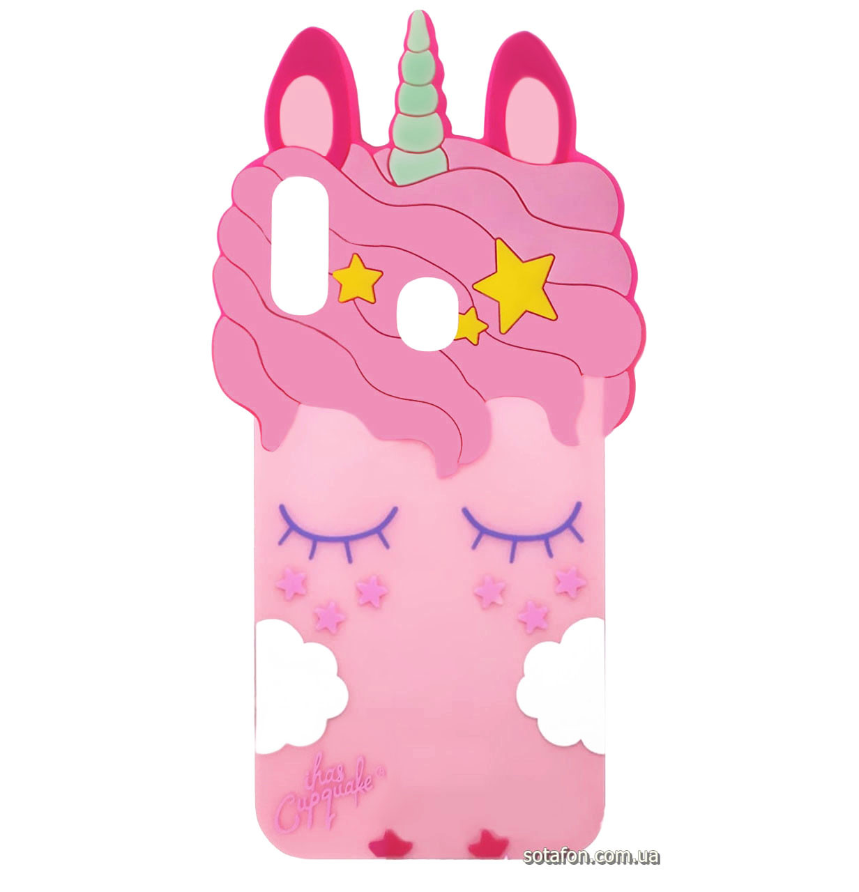 

Чехол-накладка TPU 3D Little Unicorn для Samsung Galaxy A30 (2019) SM-A305F Pink, Розовый