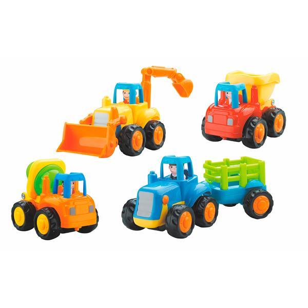 

Набор игрушечных машинок Hola Toys Фермерская техника, 4 шт. (326