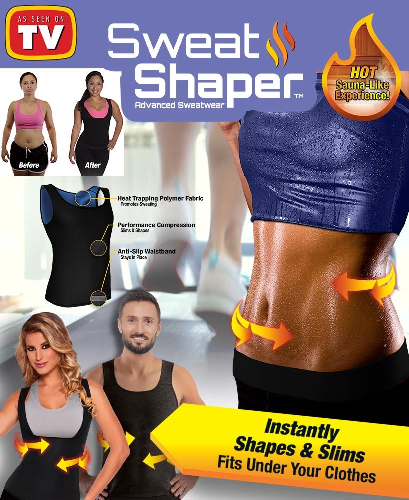 

Майка для похудения Sweat Shapers- Новинка