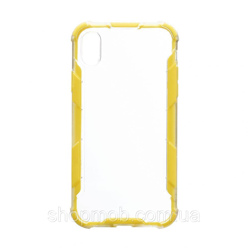 

Чехол Armor Case Color Clear for Iphone Xr Цвет Жёлтый