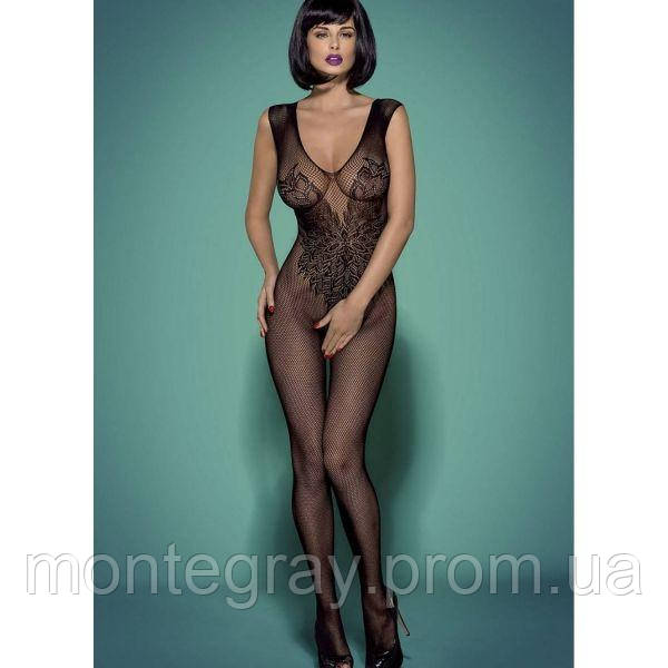 

Комбинезон Obsessive Bodystocking N112 Черный S\M, Чёрный