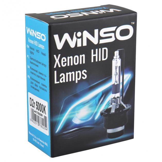 

Ксеноновая лампа WINSO XENON D2R 5000K 85V 35W 2шт. (782250)