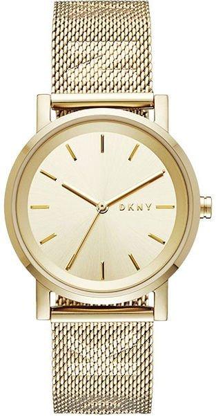 

Часы наручные женские DKNY NY2621 кварцевые, "миланский браслет", цвет желтого золота, США