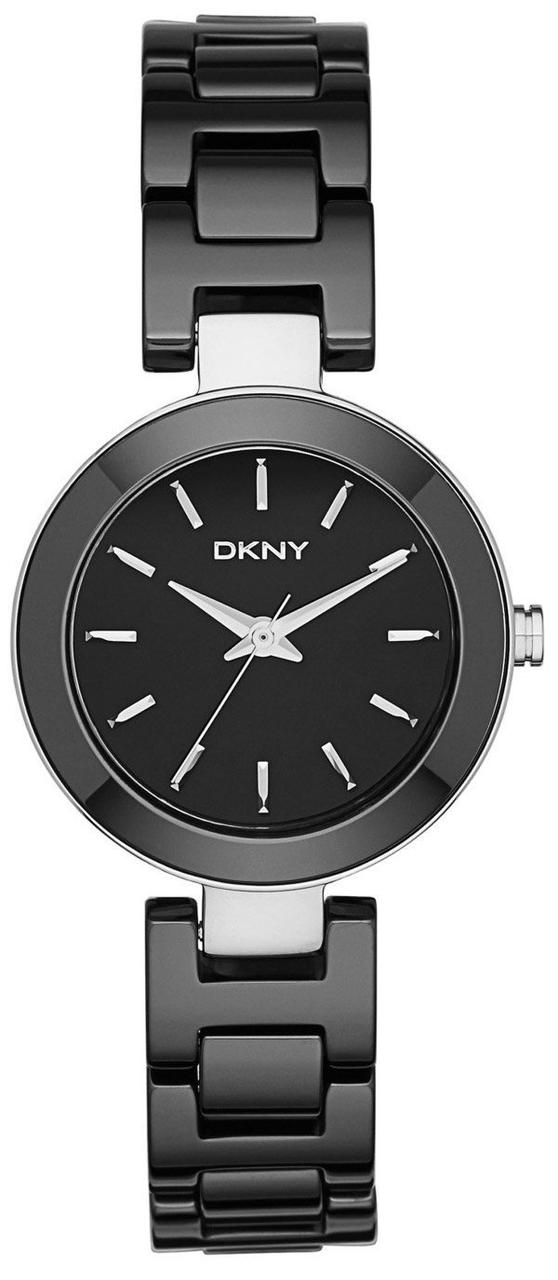 

Часы наручные женские DKNY NY2355 кварцевые, черные, керамический ремешок, США