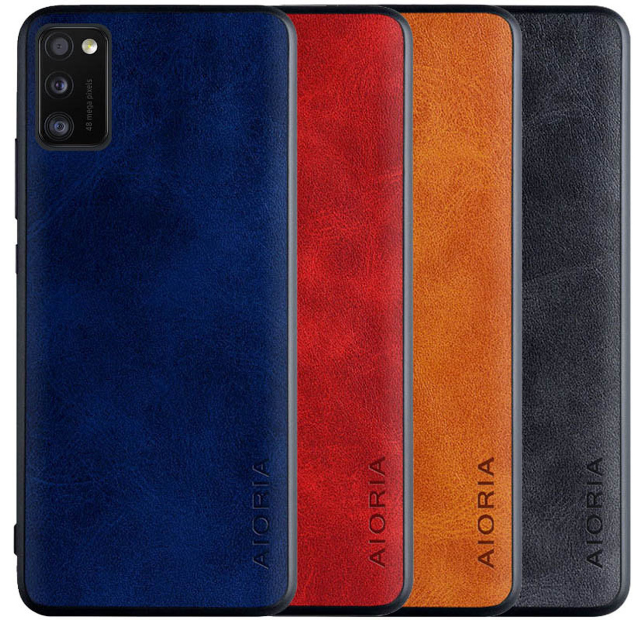 

Кожаный чехол AIORIA Vintage для Samsung Galaxy A41 SM-A415F, Разные цвета