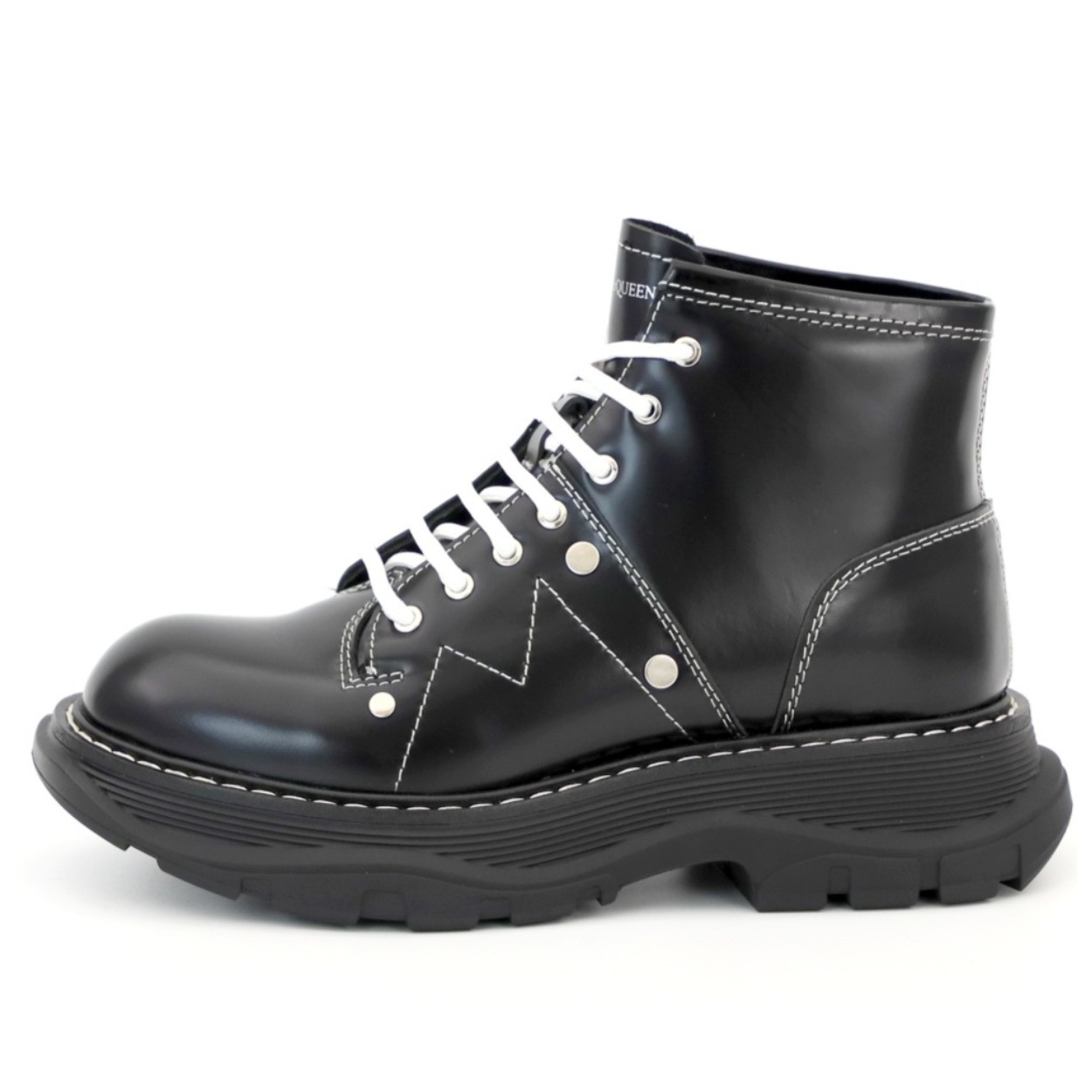 

Женские ботинки Alexander McQueen Tread Slick Boots александр маккуин ботинки Alexander McQueen Tread lace-up, Черный