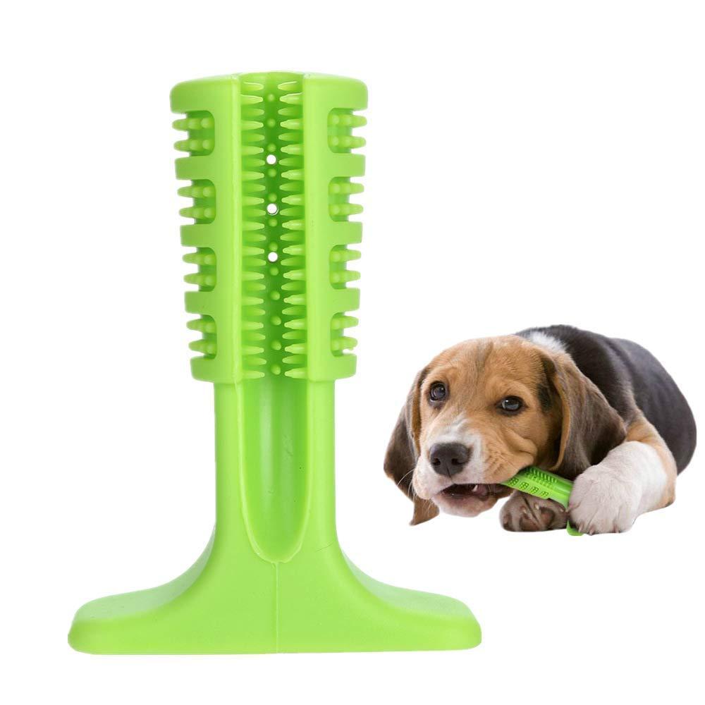 Зубная силиконовая щётка для собак Petolls L 12.9x18.2x5.9 см Зелёная 