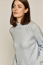 Жіночий синій светр-полугольф Medicine, фото 3