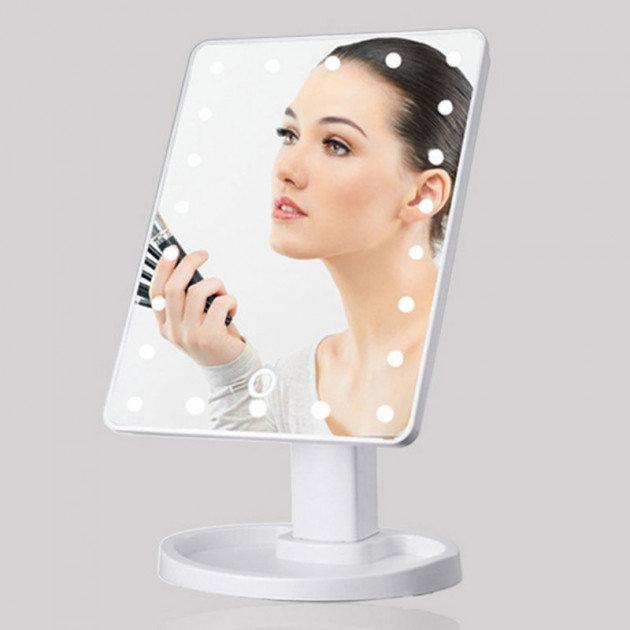 

Зеркало для макияжа с подсветкой "Large LED Mirror" 16 светодиода