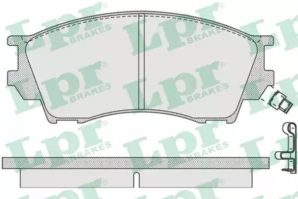 

Комплект тормозных колодок, дисковый тормоз MAZDA XEDOS 9 (TA) 2.0 24V LPR 05P1019