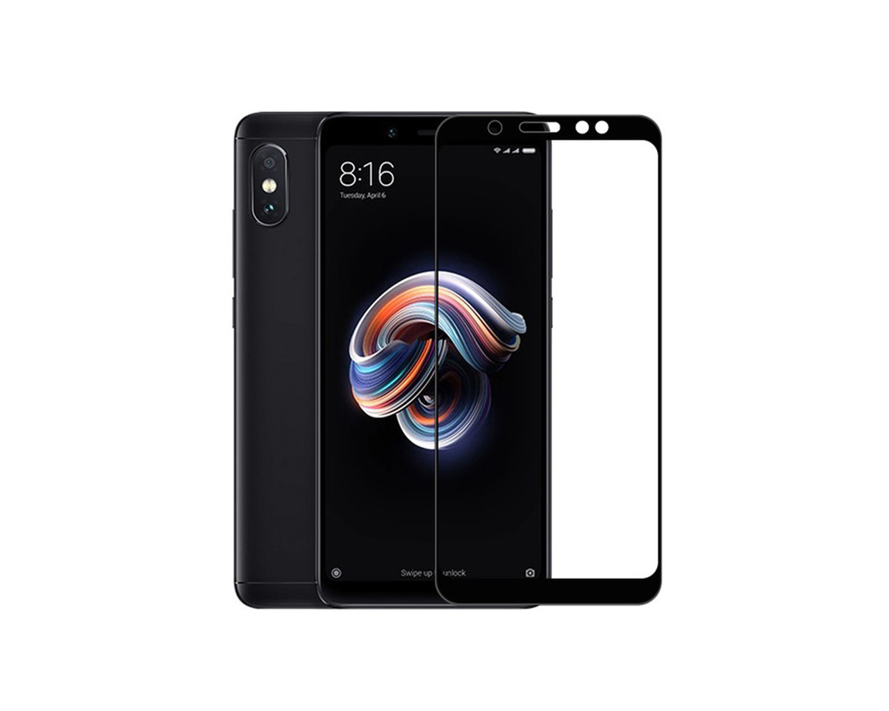 

Защитное 3D стекло Full Cover для Xiaomi Redmi Note 5 Black (1927)