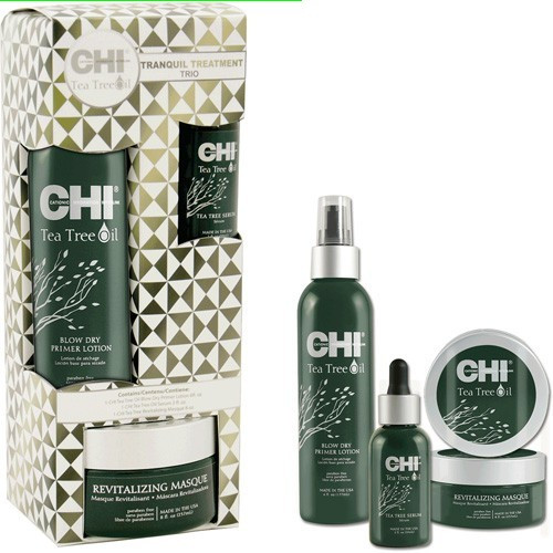 

Набор Чайное дерево Спокойный уход Chi Tea Tree Oil Tranquil Treatment Trio