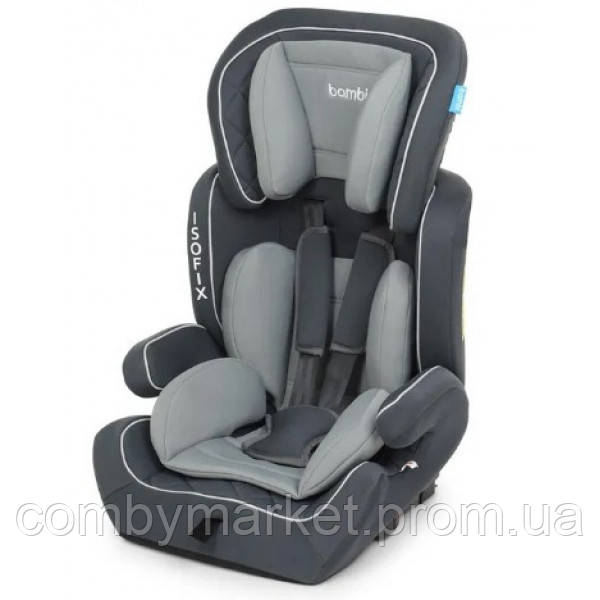 

Автокресло детское 2 в 1 Bambi М 4250 ISOFIX, 9-36 кг Серый