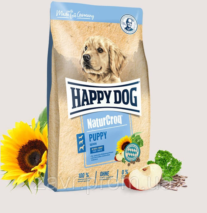 

Сухой корм для щенков Happy Dog NaturCroq Puppies 15 кг